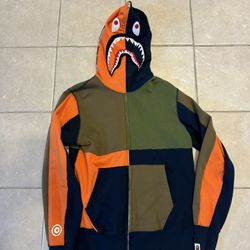 Bathing Ape Full Zip Up Hoodie
