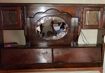 Vintage Waterbed Queen Bed Frame