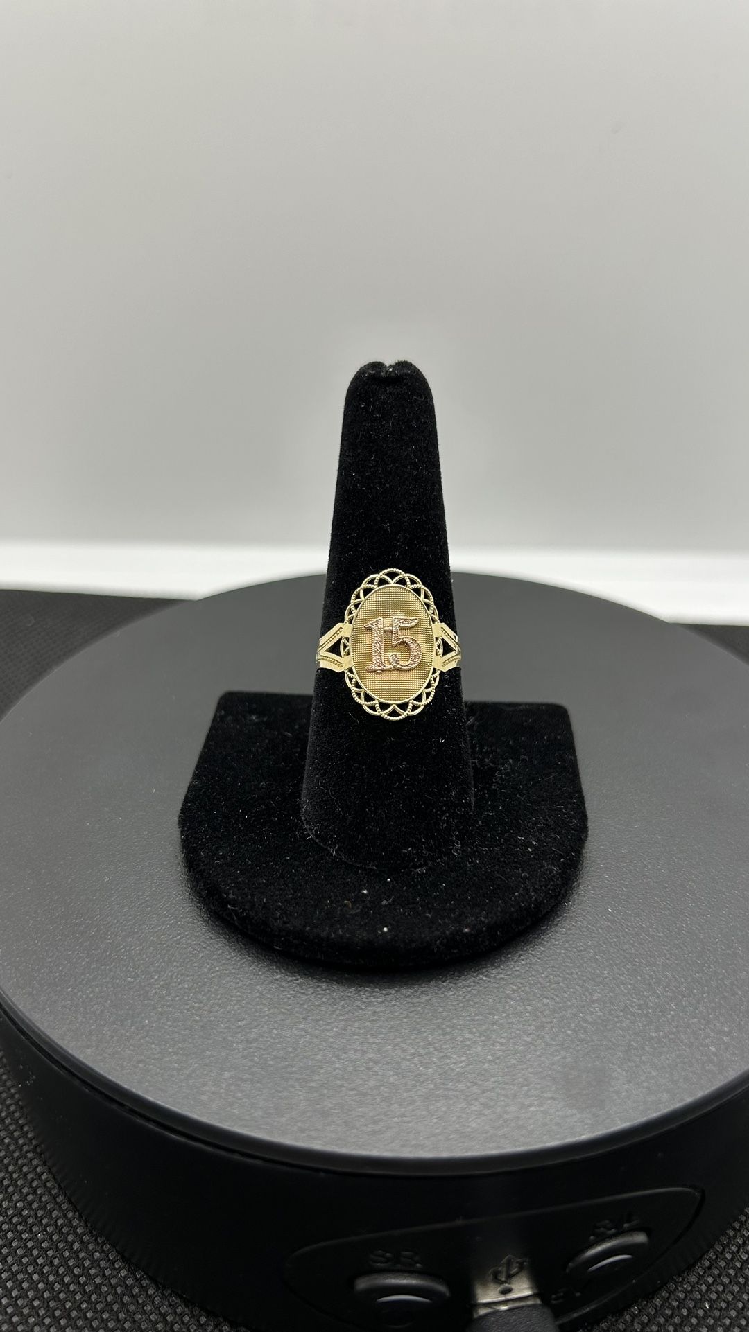 10KTT “15” Ring