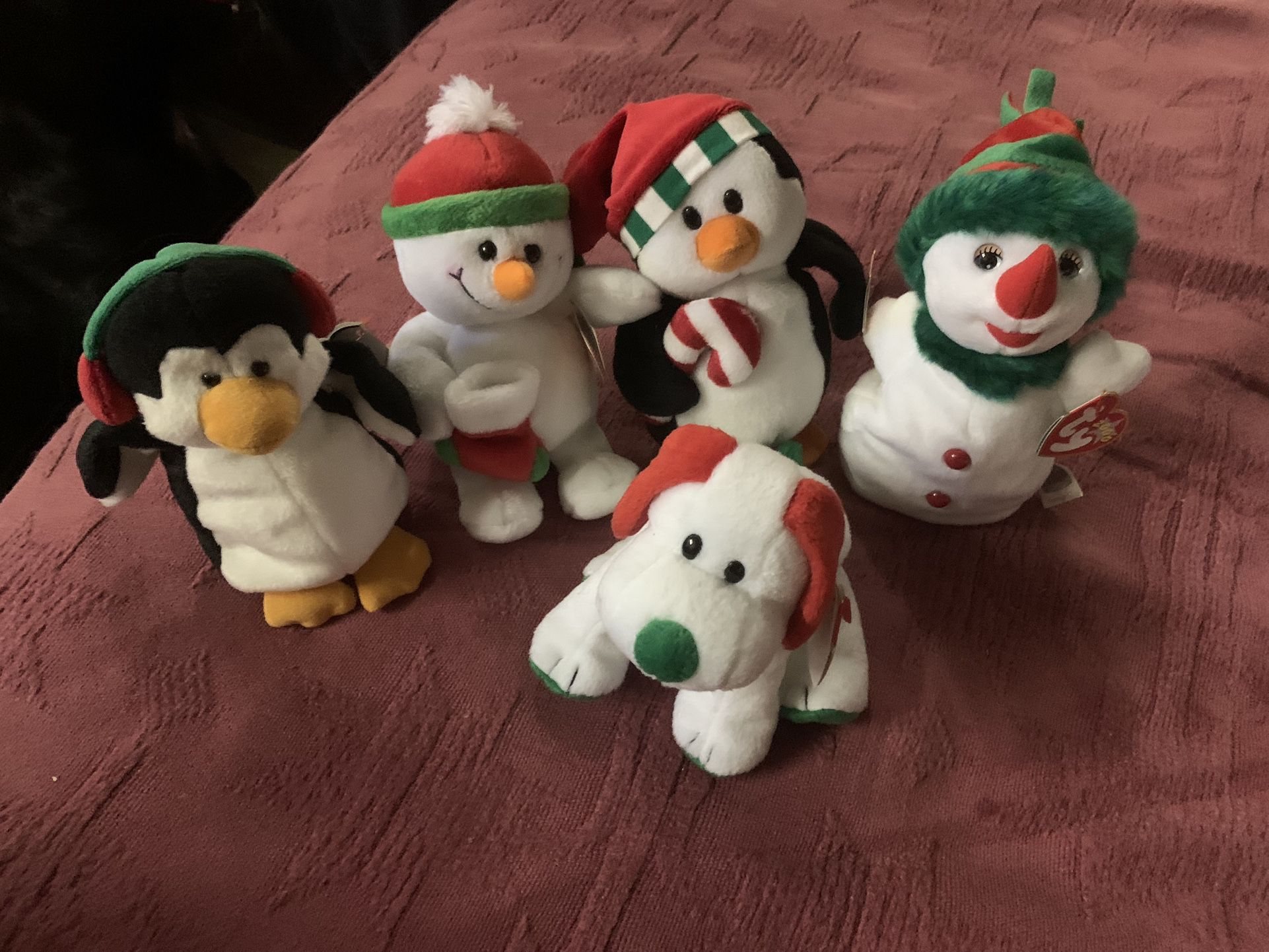 Christmas Beanie Babies