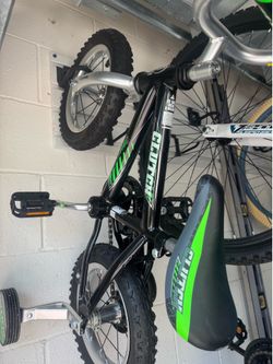 Boys toddler bike barely used