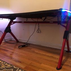CYBERPUNK Gaming Desk + Gaming Chair