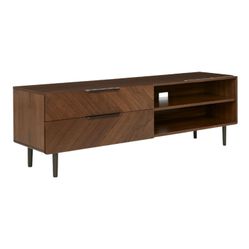 Article Nera 63" Low Media Unit - Walnut