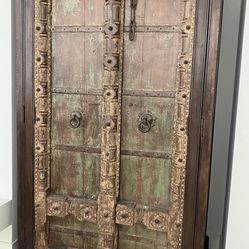 Original Heavy Wooden Cabinet - Imported From Bali