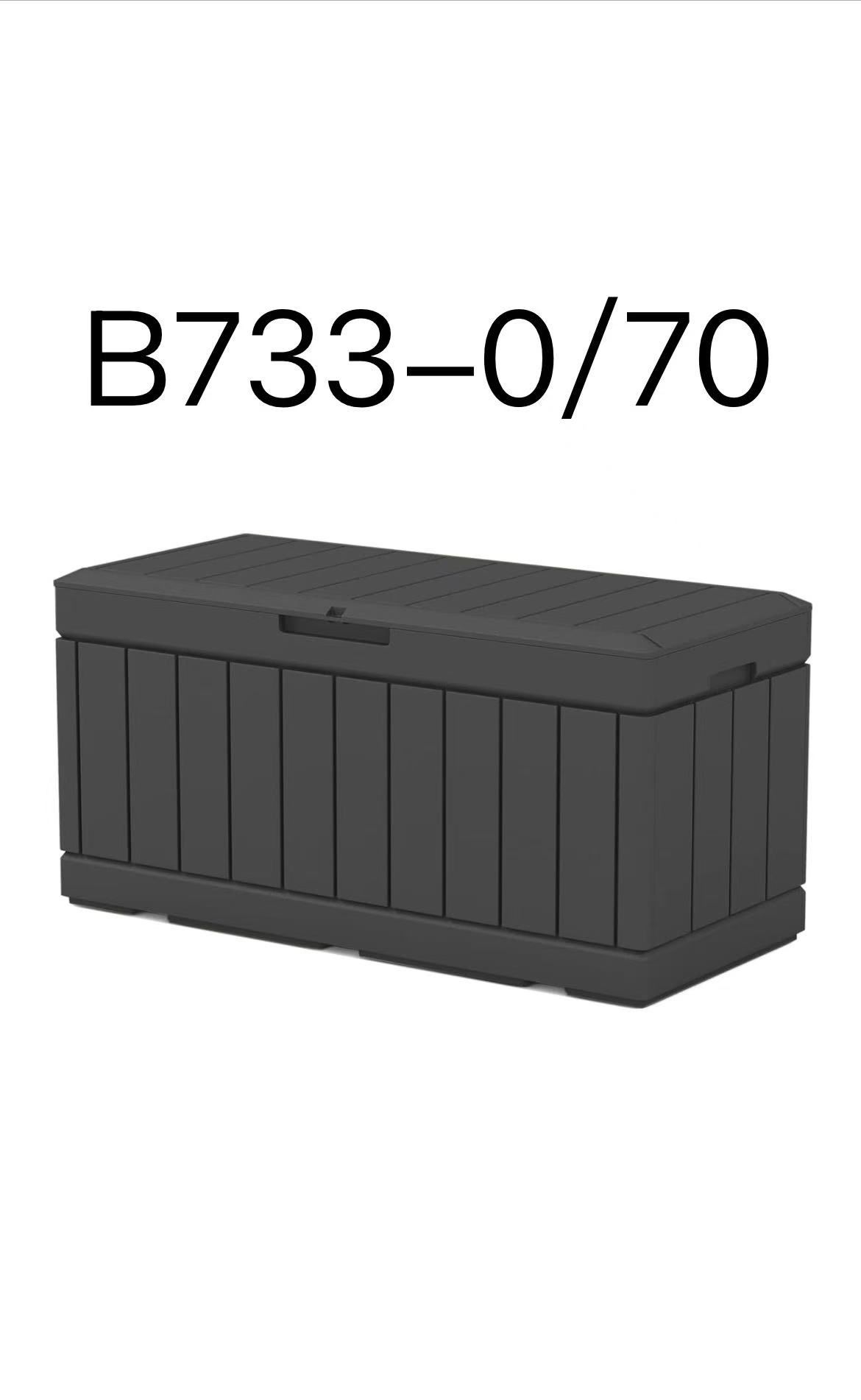 🔥82 Gallon Resin Deck Box, Waterproof Large Wood Look Storage Box for Patio Furniture, Pool Accessories, Garden Tools and Sports Equipment, Lockable,