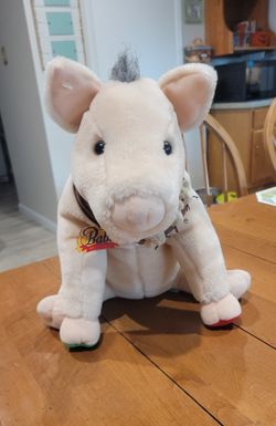 Vintage Talking BABE Pig With Mice