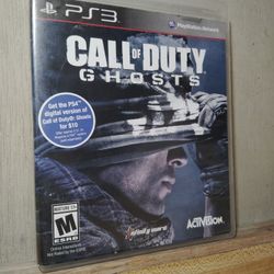 PS3 Call Of Duty Ghost 