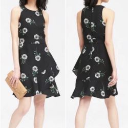 Banana Republic Daisy Print Dress