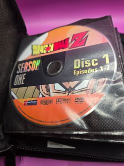 Dragon Ball Z DVD Seasonsa 1 2 3 and 4 DVD Lot Set Anime Manga DBZ