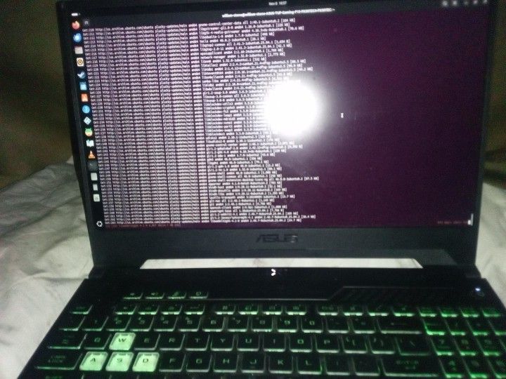 GAMING LAPTOP ASUS TUF 15 W UBUNTU.