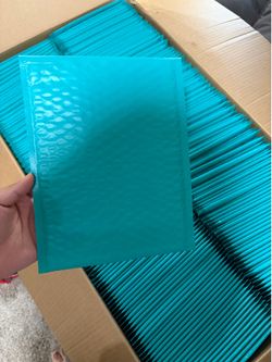 Teal bubble mailers bulk