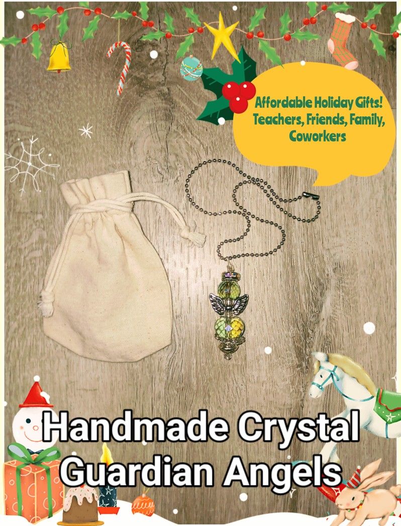 Crystal Guardian Angels - Holiday Gift Idea