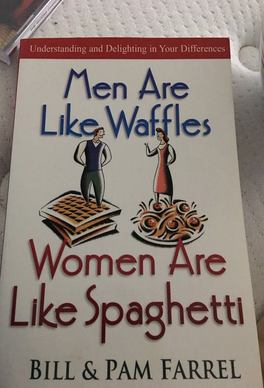 Men are like waffles and women are like spaghetti book