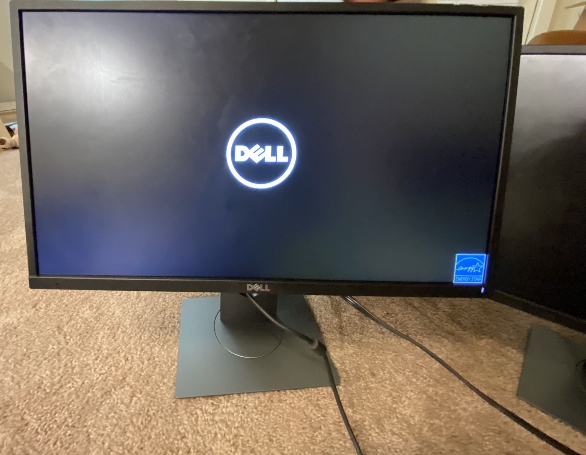 2017 Black Flat Panel Dell Monitors