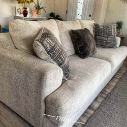 Living Room By Ashley Soletren Sofa | Loveseat , Ottoman Optional | 39$ Down Payment @ Fastest Delivery 🚚