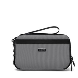 Stylish ballistic Nylon and genuine leather handbag, practical and refined design handbag, well-organized design features plenty of pockets securely h