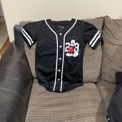 Size Medium Mickey Mouse Jersey.