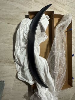 Mercedes-Benz carbon fiber spoiler