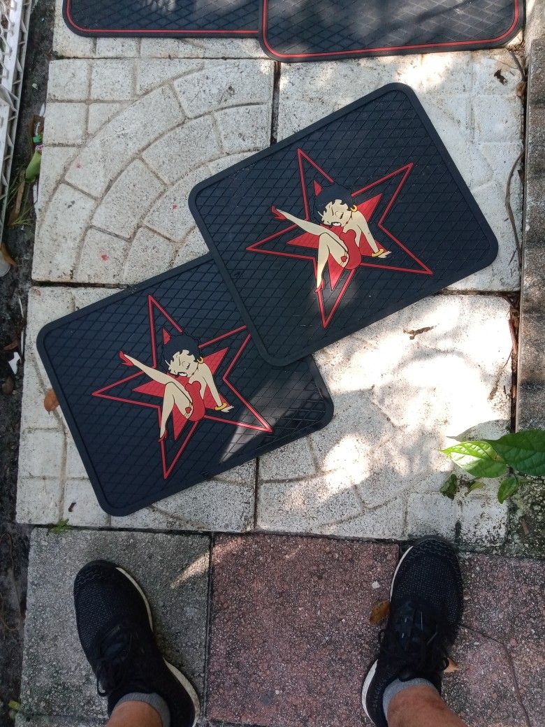 Betty Boop Car Mats