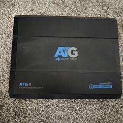ATG4 4 channel amp 1250 watts marine