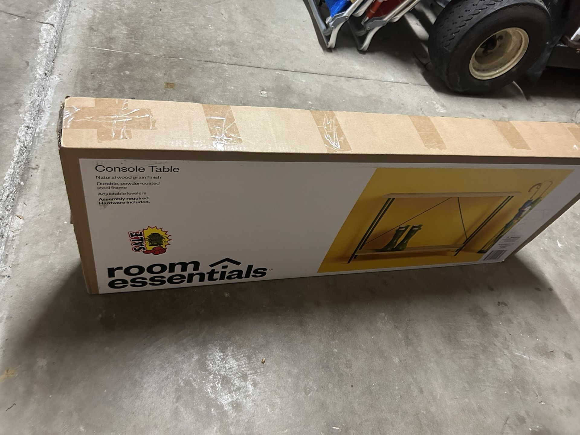 Beautiful Brand New In The Box Console Table Box Was Never Opened
