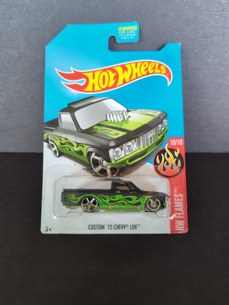 Hot Wheels Flames 2017 Kroger Exclusive Custom '72 Chevy LUV