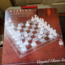 Chess Set CRYSTAL-NEW