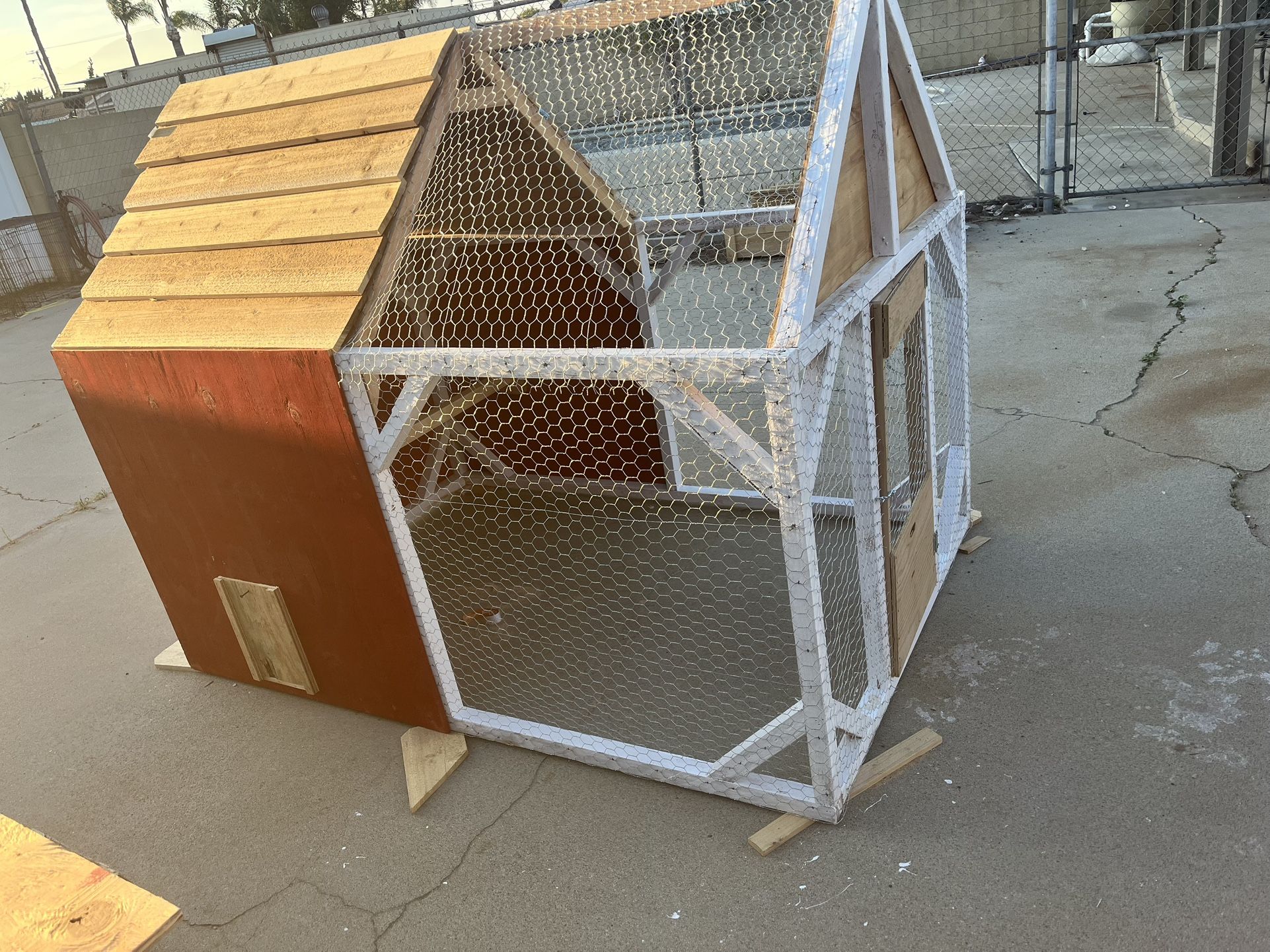 Cedar Planters And Chicken Coops