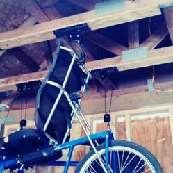 Bike storage ceiling lift