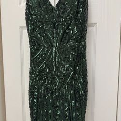 Emerald Green Formal Dress/ Gown 