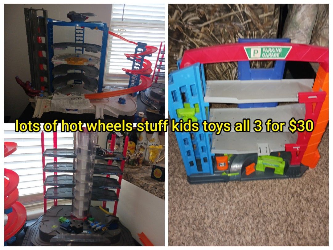 3 large hot wheels toys only asking $30 for all must pick up Broadway and apache buckeye az cash onl