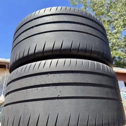 315 30 21 Michelin pilot sport cup 2  315/30/21 used tires 315/30R21