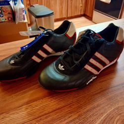 adidas GOODYEAR RACER BLACK SUEDE Size 12 Mens 