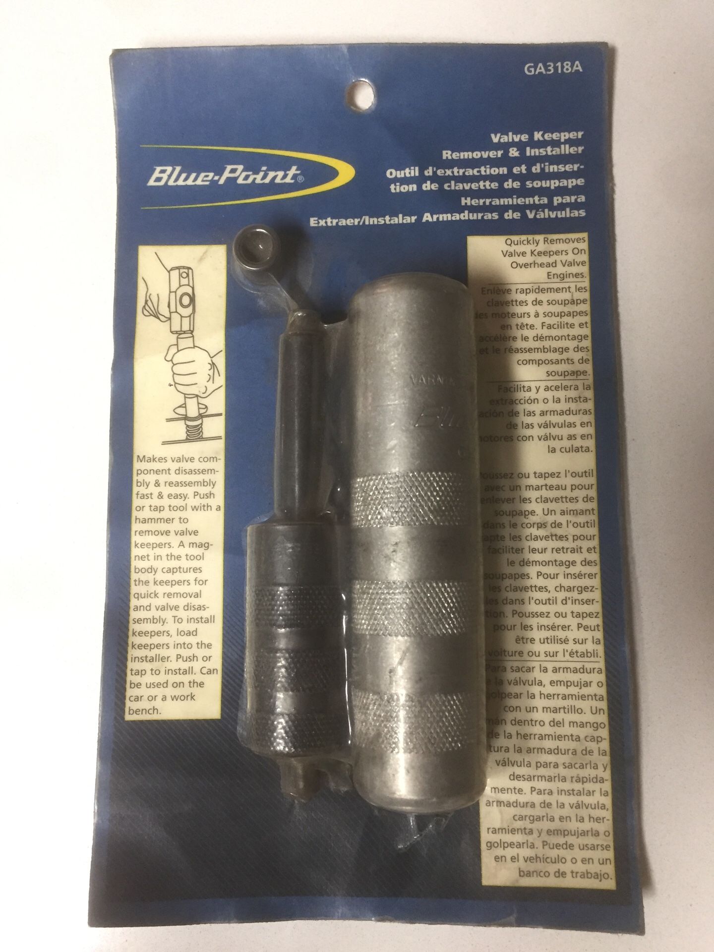 Blue-Point Snap-On valve keeper remover and installer