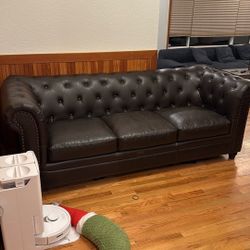 Leather Couch