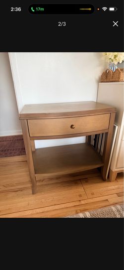 End Table- Crate and Barrel
