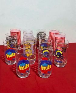 Colorful drinking glasses