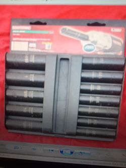 Craftsmsn.  Deep impact. Socket. 1/2-inch drive. Set