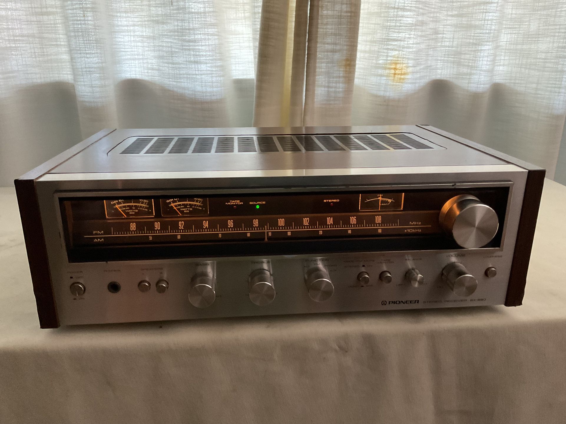 Pioneer SX 590 Receiver 1970’s