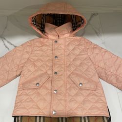 Burberry 2T/pink Jacket 