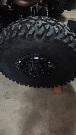 32x15 RZR tires and wheels