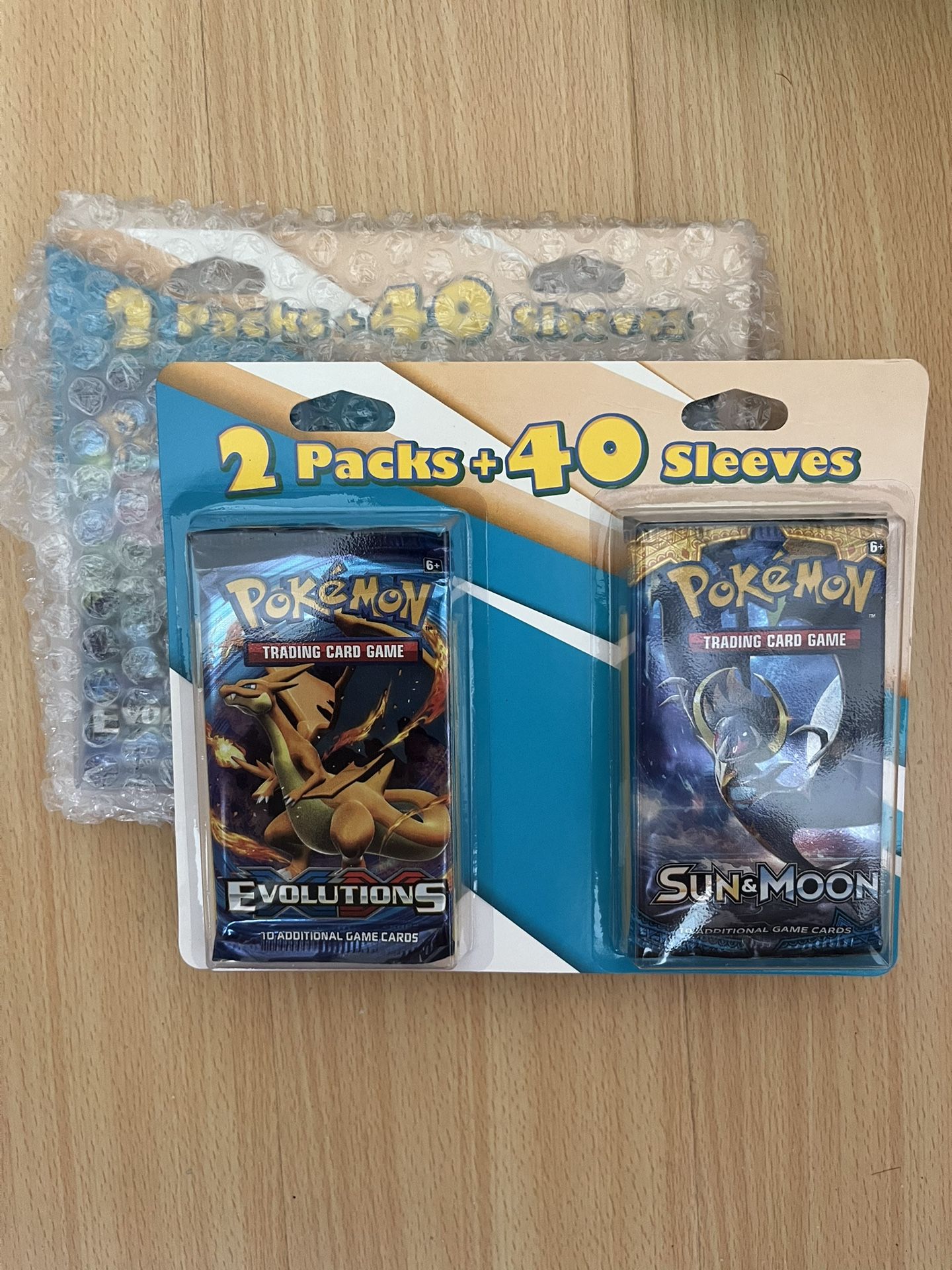 Pokemon XY Evolutions + Sun and Moon 2 Pack Blister