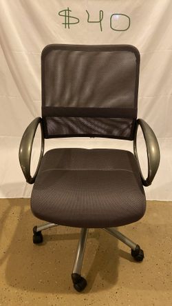 Office chair Adjusted