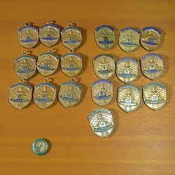 National Safety Council Safe Driver Award Pin & Pendant Lot