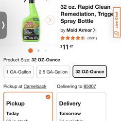 Mold Armor Rapid Clean