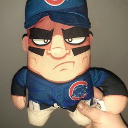 baseball cubs player stuffed animal