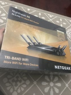 Nighthawk x6 ac3200 triband wifi router