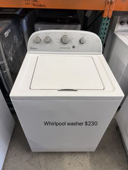 Whirlpool Washer