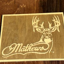 Mathew’s Wooden Sign 