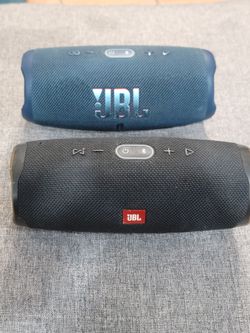 JBL Charge 5 and JBL Charge 4 Both work excellent nothing wrong with them Charge 5 $100,Charge 4 $75